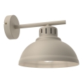 Candeeiro de parede SVEN 1xE27/15W/230V bege