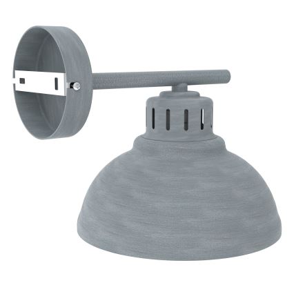 Candeeiro de parede SVEN 1xE27/15W/230V cinzento
