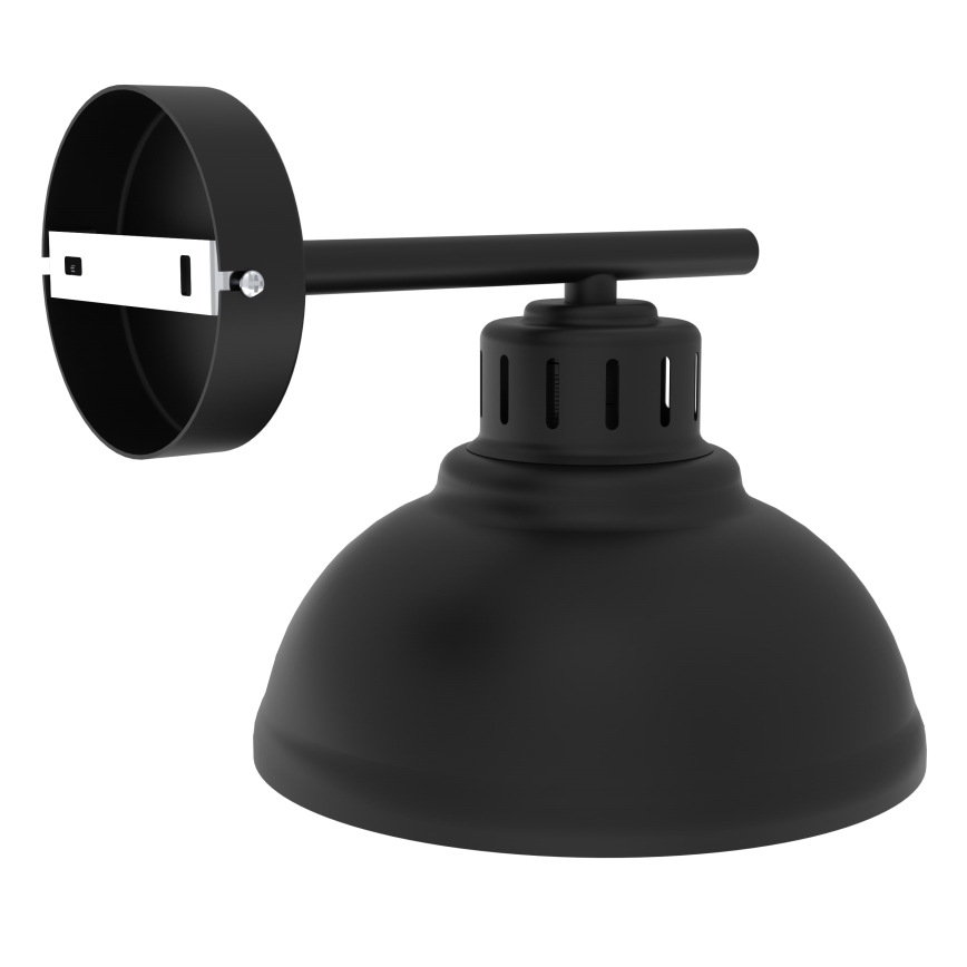 Candeeiro de parede SVEN 1xE27/15W/230V preto