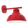 Candeeiro de parede SVEN 1xE27/15W/230V vermelho