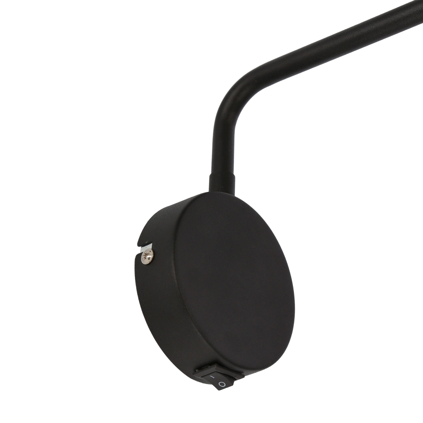 Candeeiro de parede TINA 1xGU10/15W/230V preto/dourado