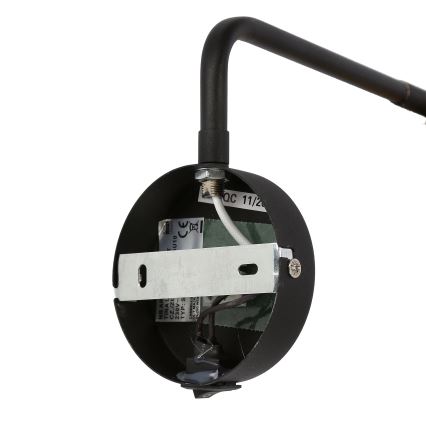 Candeeiro de parede TINA 1xGU10/15W/230V preto/dourado