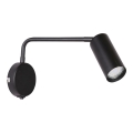 Candeeiro de parede TINA 1xGU10/15W/230V preto