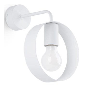 Candeeiro de parede TITRAN 1xE27/60W/230V branco