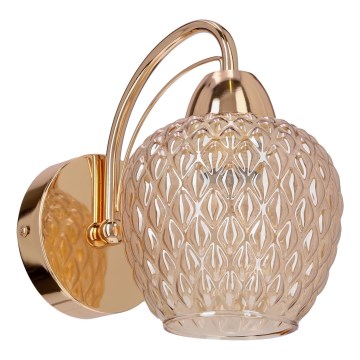 Candeeiro de parede TOBIAS 1xE27/40W/230V Rosa dourado