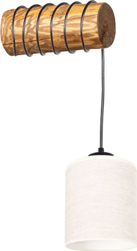 Candeeiro de parede TRENO 1xE27/25W/230V pinho