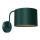 Candeeiro de parede VERDE 1xE27/60W/230V verde