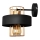 Candeeiro de parede VOLTA 1xE27/15W/230V 23 cm preto/dourado