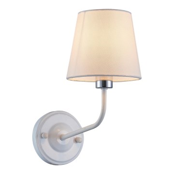 Candeeiro de parede YORK 1xE14/60W/230V branco