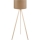 Candeeiro de pé AYD 1xE27/40W/230V castanho/bege