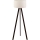 Candeeiro de pé AYD 1xE27/40W/230V castanho/branco