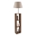 Candeeiro de pé AYD 1xE27/40W/230V castanho/cinzento