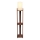 Candeeiro de pé AYD 1xE27/40W/230V castanho/creme