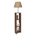Candeeiro de pé AYD 1xE27/40W/230V castanho