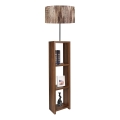 Candeeiro de pé AYD 1xE27/40W/230V castanho