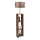 Candeeiro de pé AYD 1xE27/40W/230V castanho