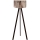 Candeeiro de pé AYD 1xE27/40W/230V castanho