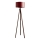 Candeeiro de pé AYD 1xE27/40W/230V castanho/vermelho