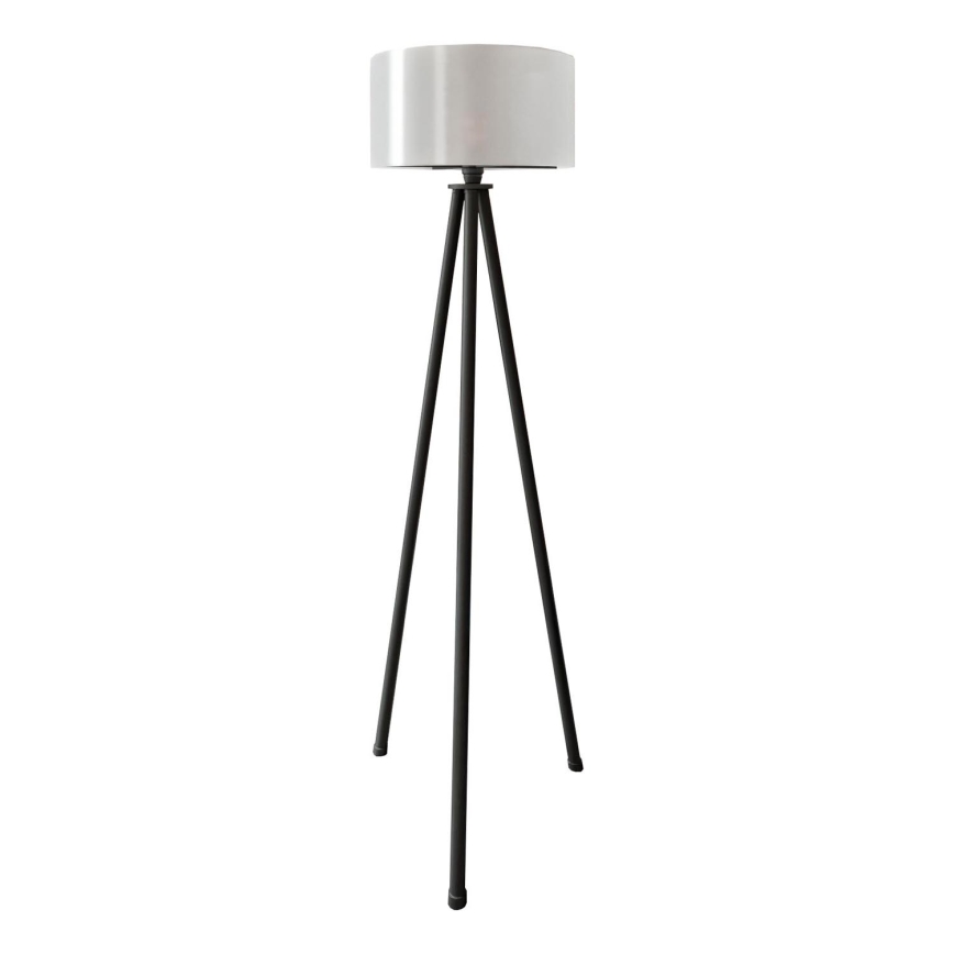 Candeeiro de pé AYD 1xE27/40W/230V preto/branco