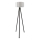 Candeeiro de pé AYD 1xE27/40W/230V preto/branco