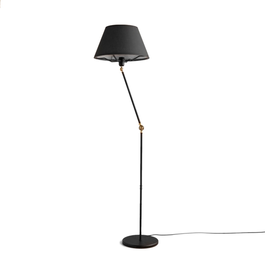 Candeeiro de pé AYD 1xE27/40W/230V preto