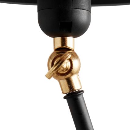 Candeeiro de pé AYD 1xE27/40W/230V preto