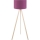 Candeeiro de pé AYD 1xE27/40W/230V violeta/bege