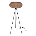 Candeeiro de pé CAFEE 1xE27/40W/230V castanho/preto