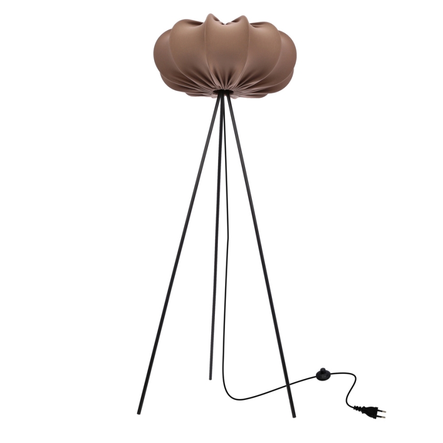 Candeeiro de pé CAFEE 1xE27/40W/230V castanho/preto
