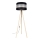 Candeeiro de pé CORAL 1xE27/60W/230V bege/preto/dourado