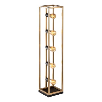 Candeeiro de pé KAFES 5xE27/40W/230V dourado