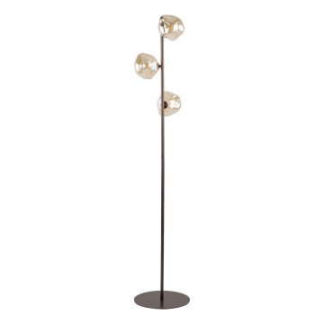 Candeeiro de pé LAVA 3xG9/8W/230V bronze/bege fumê