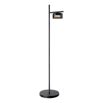 Candeeiro de pé LED OFELIA 1xGX53/6W/230V preto/fumado