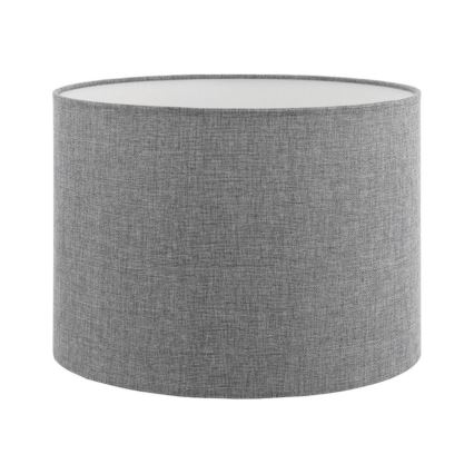 Candeeiro de pé LED TUNJA 1xE27/20W/230V diâmetro 30 cm preto/cinzento