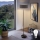 Candeeiro de pé LED TUNJA 1xE27/20W/230V, Ø 38 cm, preto/castanho