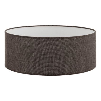 Candeeiro de pé LED TUNJA 1xE27/20W/230V, Ø 38 cm, preto/castanho