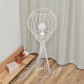 Candeeiro de pé MERCURE 1xE27/15W/230V branco