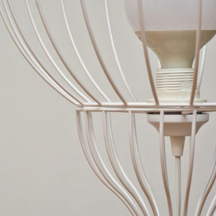 Candeeiro de pé MERCURE 1xE27/15W/230V branco