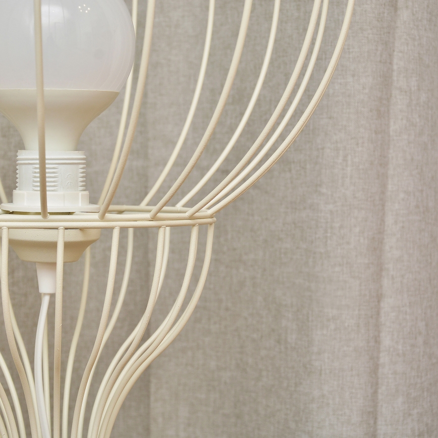 Candeeiro de pé MERCURE 1xE27/15W/230V creme