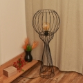 Candeeiro de pé MERCURE 1xE27/15W/230V preto