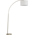 Candeeiro de pé ZENITH 1xE27/15W/230V cromo fosco/branco