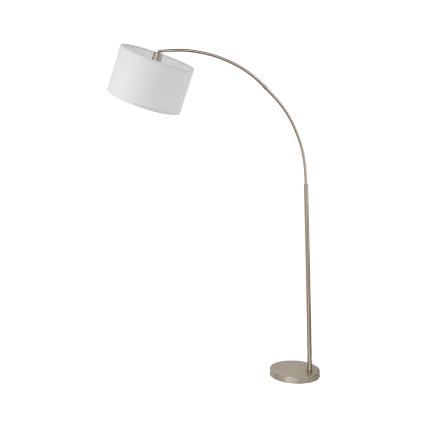 Candeeiro de pé ZENITH 1xE27/15W/230V cromo fosco/branco