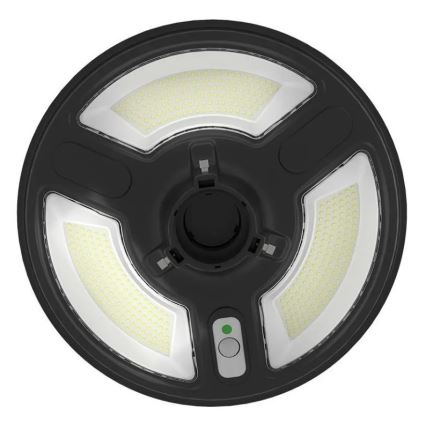 Candeeiro de rua LED com sensor LED/10W/3,2V 6500K IP65 + controlo remoto