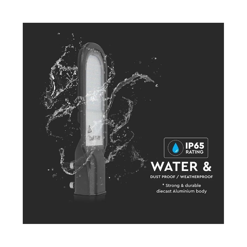 Candeeiro de rua LED SAMSUNG CHIP LED/30W/230V 6400K IP65