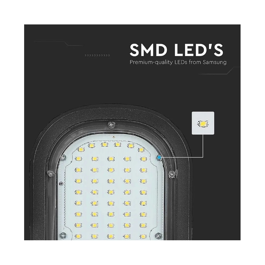 Candeeiro de rua LED SAMSUNG CHIP LED/50W/230V 4000K IP65