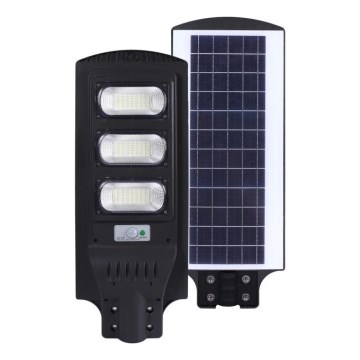 Candeeiro de rua LED solar regulável com sensor de movimento e anoitecer URBI LED/8W/3,2V 6500K IP54 + comando