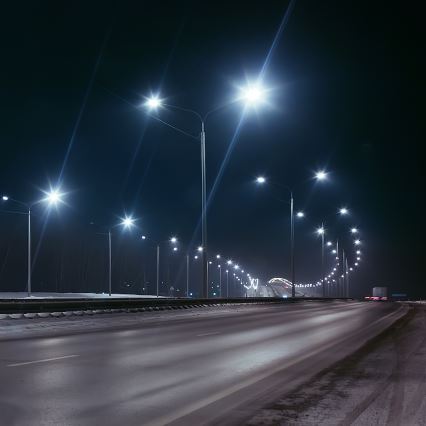 Candeeiro de rua solar LED regulável com sensor de movimento e anoitecer KERS LED/300W/3,2V 6500K 8000 mAh IP65 cinzento + comando