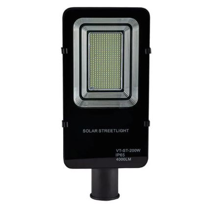 Candeeiro de rua solar LED com regulação LED/50W/6,4V 4000K IP65 + controlo remoto