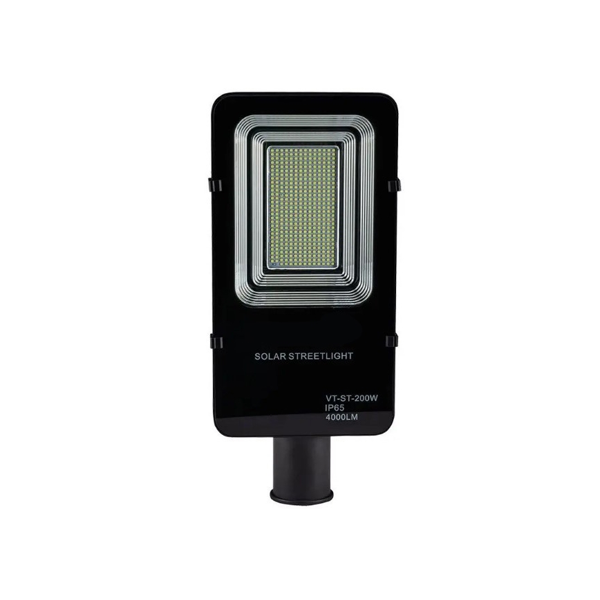 Candeeiro de rua solar LED com regulação LED/50W/6,4V 4000K IP65 + controlo remoto