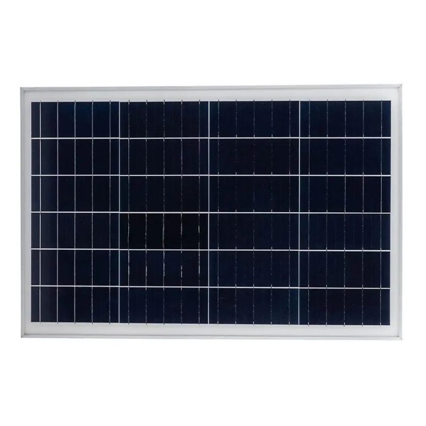 Candeeiro de rua solar LED com regulação LED/50W/6,4V 4000K IP65 + controlo remoto